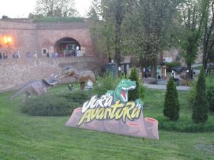 Even more random dinosaur park in Belgrade Fortress