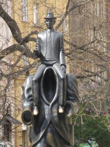 Franz Kafka Statue - Prague