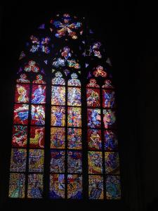 Inside St Vitus Cathedral At Prague Castle 