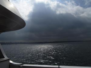 Aboard the ferry - Kiel