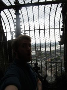 Homeless Dan at Cologne Cathedral