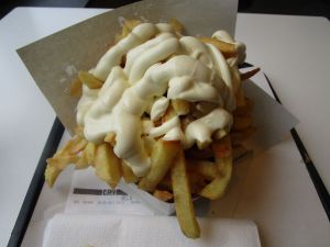 Belgian fries (overrated)