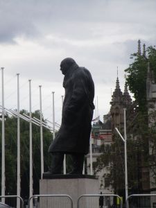 Winston Churchill statue - London