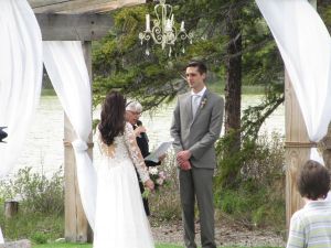 The ceremony - Lac Le Jeune