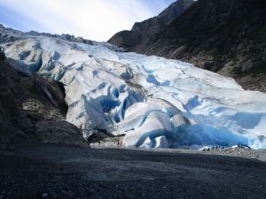 The Mighty Davidson Glacier - Glacier Point