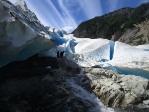 The Mighty Davidson Glacier - Glacier Point