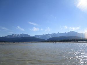 On rafting trip - outside Haines