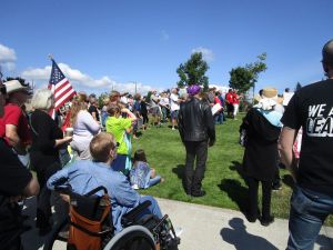 Anti-Trump racism rally - Tacoma