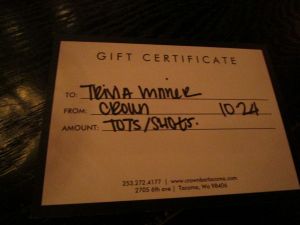 First of back to back trivia wins - Tacoma