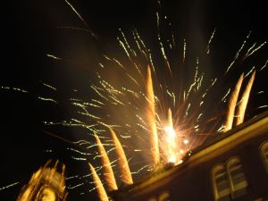 New Year's fireworks - Dubrovnik