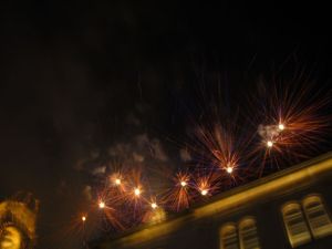 New Year's fireworks - Dubrovnik