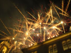 New Year's fireworks - Dubrovnik