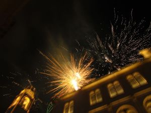 New Year's fireworks - Dubrovnik