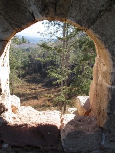 Window in Belogradchik Fortress