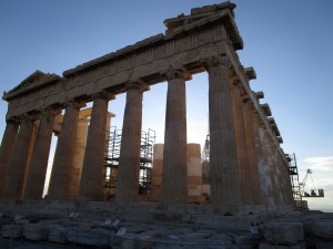 Parthenon on the Acropolis