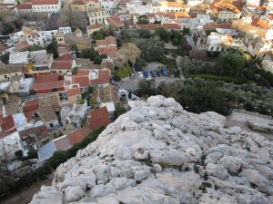 View of Athens from the Acropolis