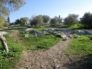 View of Mars Hill from the base