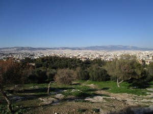 View of Athens from Mars Hill