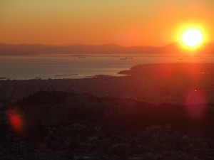 Sunset from Mount Lycabettus