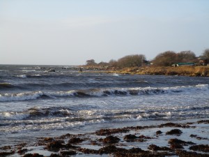 Beach in Haverdal, Sweden