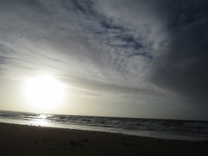 Beach in Haverdal, Sweden