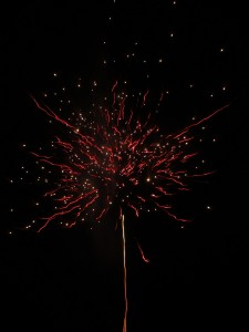 New Year’s Fireworks in Falkenberg, Sweden