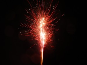 New Year’s Fireworks in Falkenberg, Sweden