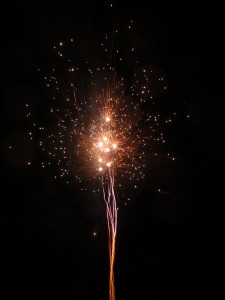 New Year’s Fireworks in Falkenberg, Sweden