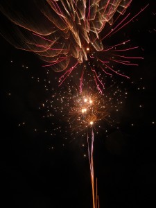 New Year’s Fireworks in Falkenberg, Sweden