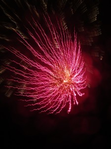 New Year’s Fireworks in Falkenberg, Sweden