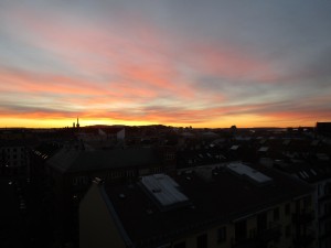 Sunrise in Oslo