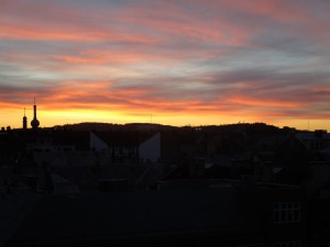 Sunrise in Oslo