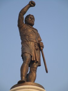 Warrior statue – Skopje