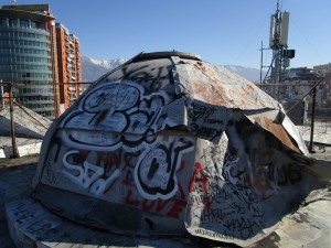 Top of Pyramid of Tirana