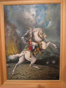 Painting in National Art Gallery -Tirana