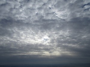 Sky from Mount Dajti