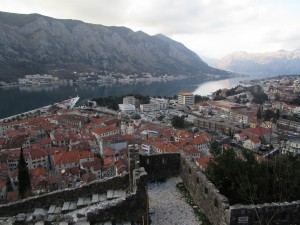 Kotor from fortifications