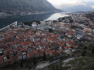 Kotor from fortifications