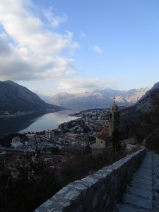 Kotor from fortifications