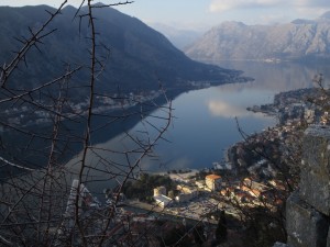 Bay of Kotor from fortifications