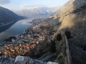 Kotor from fortifications