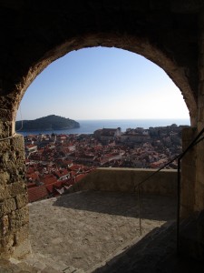 Old Town Dubrovnik from city walls