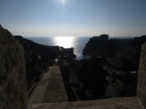 Dubrovnik from the city walls