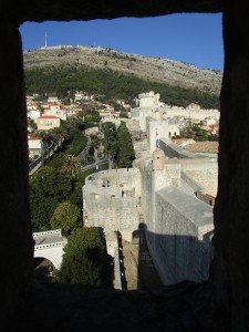 Dubrovnik from the city walls