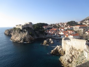 Dubrovnik from the city walls