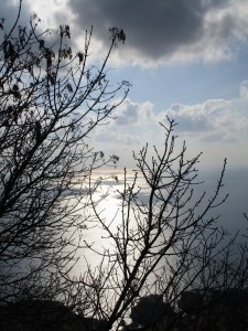 Adriatic Sea from Mount Srđ 