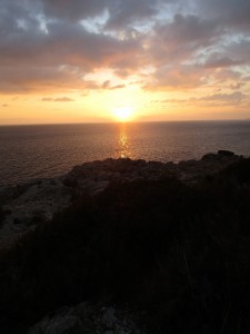 Sunset over the Adriatic - Dubrovnik