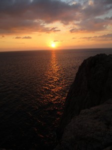 Sunset over the Adriatic - Dubrovnik