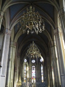 Interior of the Cathedral of the Assumption of the Blessed Virgin Mary - Zagreb