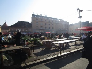 Open air market - Zagreb